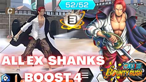 52 52 Double Ex Shanks Gameplay One Piece Bounty Rush Opbr League