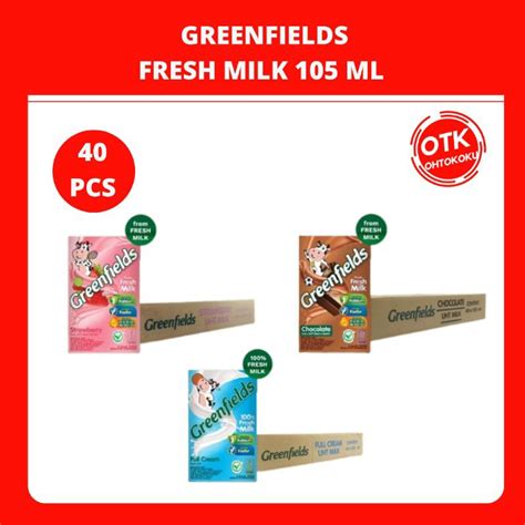 Jual Susu Uht Greenfields Ml Dus Shopee Indonesia