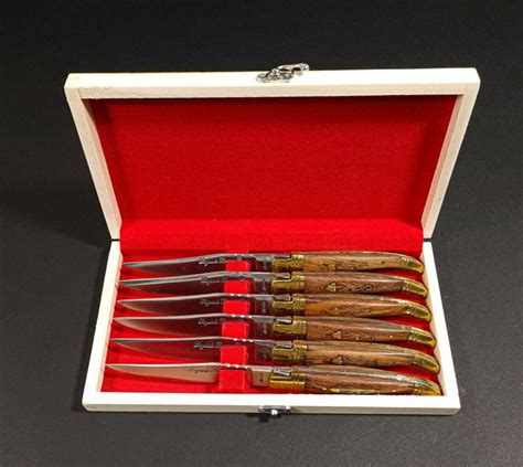 Coffret De Couteaux De Table Prestige Manche Laguiole Catawiki