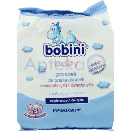 Bobini Baby Proszek Do Prania Ubranek Niemowl Cych I Dzieci Cych Kg