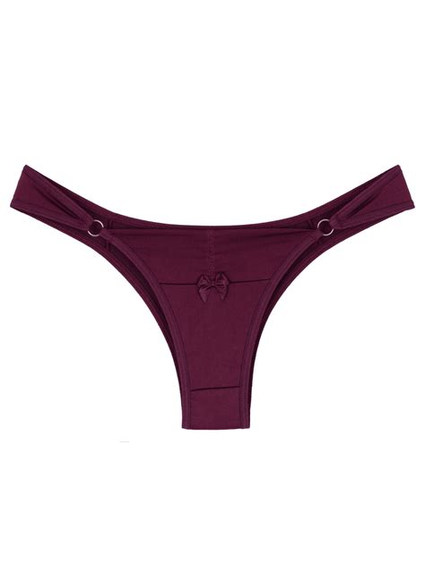 Calcinha Modelo Tanga Fivelas Na Lateral Lingerie Feminina Tangas