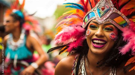 Participants in the Barranquilla Carnival in Barranquilla, Colombia ...