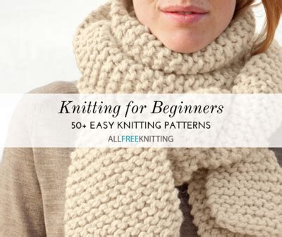 50+ Easy Knitting Patterns for Beginners (2022) | AllFreeKnitting.com