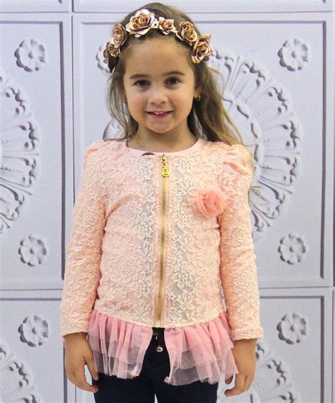 Look At This Zulilyfind Mia Belle Baby Pink Lace Floral Jacket