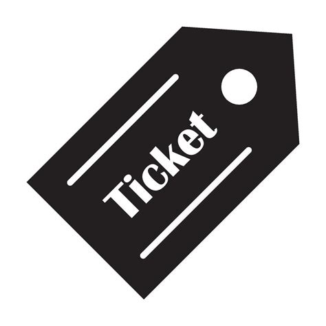 ticket icon logo vector design template 38107965 Vector Art at Vecteezy