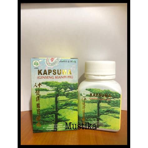 Jual Kapsuma Ginseng Kianpi Pill Shopee Indonesia