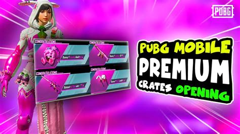 New Premium Crates Opening Premium Crates In Pubg Mobile New