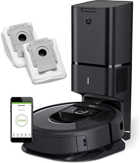 iRobot Roomba i7+ (7550) Robot Vacuum Bundle with Automatic Dirt ...