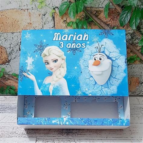 Caixa Festa Na Escola Frozen Elo7 Produtos Especiais