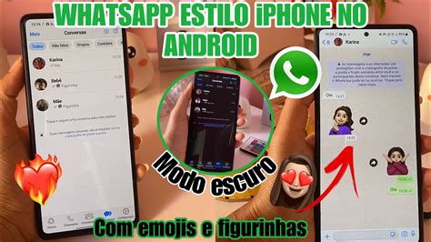 SAIUWHATSAPP IGUAL IPHONE NO ANDROID NOVA ATUALIZAÇÃOcom emojis e