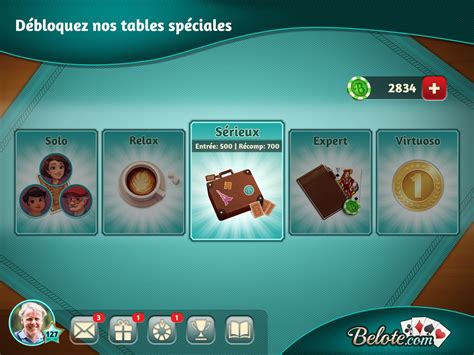 Belote Belote Coinche App Voor IPhone IPad En IPod Touch