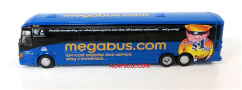 Megabus M21 To Washington 187 Scale Mci D4505 Motorcoach Diecast Mo