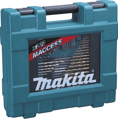 Makita Professional Bohrer Bit Werkzeug Set 200 Tlg D 37194 Ab 125