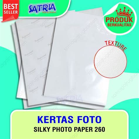 Jual Kertas Foto Silky Doff Matte Photo Paper Professional Rc Resin