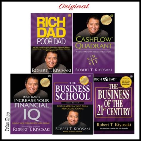 Jual Buku Robert T Kiyosaki Rich Dad Poor Dad Cashflow Quadrant