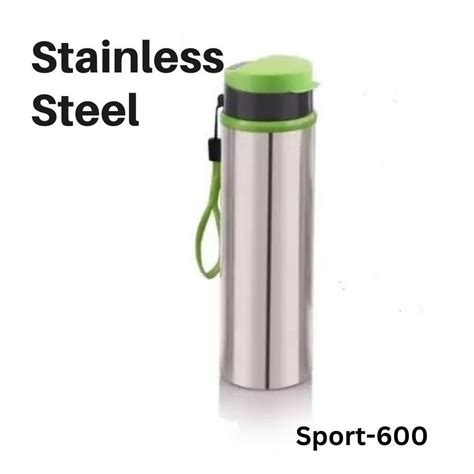 Sony Plastics White Stainless Steel Shipper Bottle Sport Gram