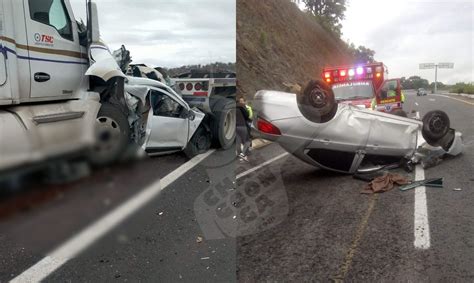 Se Registran Accidentes En La Siglo Xxi Hay Dos Muertos