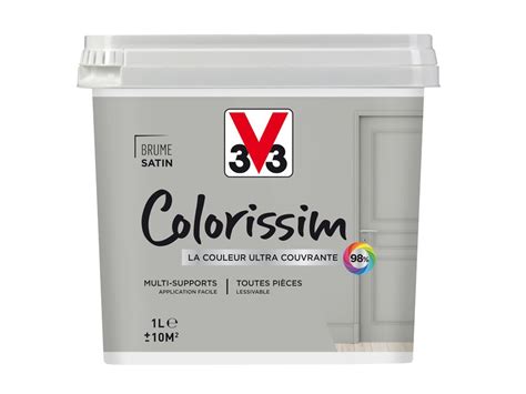 Peinture Colorissim Brume Satin 1L Bricomarché