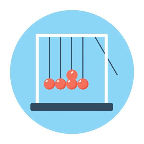 Newton Cradle Concepts 5857027 Vector Art at Vecteezy