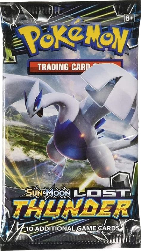 Pokemon Sun And Moon Lost Thunder Booster Trading Card Game Contains 10 Additional Cards English