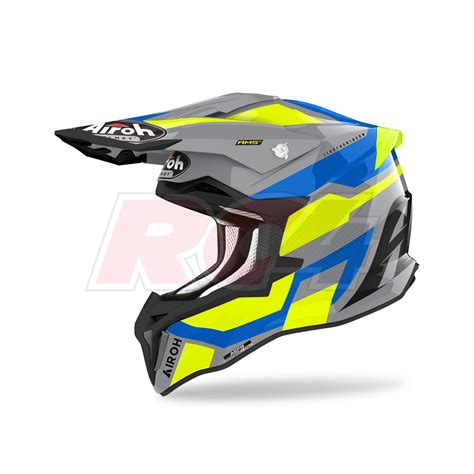 Capacete Airoh Strycker Glam Yellow Gloss Rc