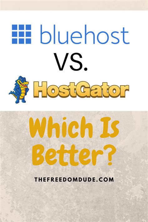 Bluehost vs HostGator, Which Is Better? | Bluehost vs, Bluehost ...