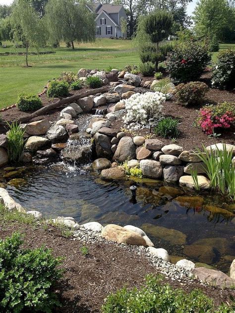 Nice 48 Gorgeous Backyard Ponds Water Garden Landscaping Ideas More At Estanques De Jardín