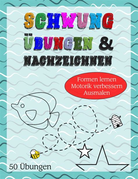 Schwung Bungen Nachzeichnen Formen Lernen Motorik Verbessern