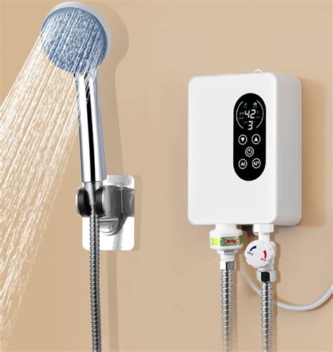 Instant Water Heater Kitchen Bathroom Tankless Hot Shower Mini Instant Electric Water Heater