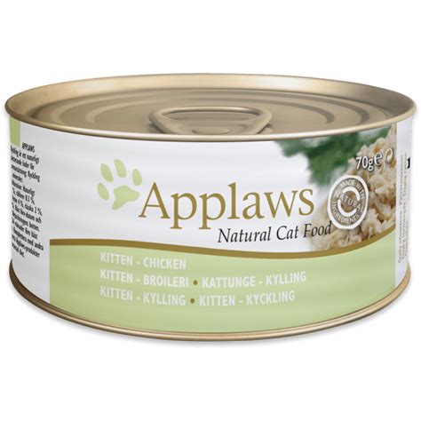 P T E Naturelle Pour Chaton En Bo Te Avec Bouillon G Applaws