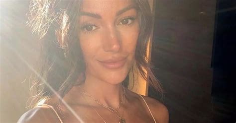 Michelle Keegan Sizzles In Tiny Strapless Orange Bikini As She Shows Off Golden Tan Daily Star