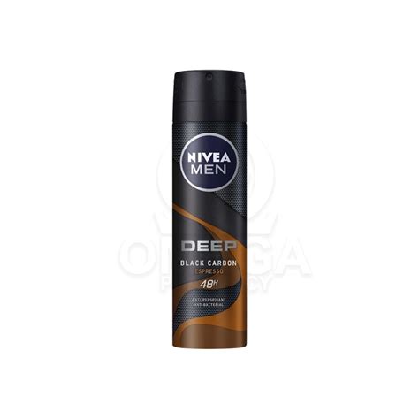 Nivea Men Deep Black Carbon Espresso H Spray Ml