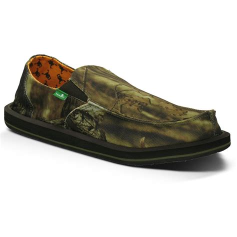 Sanuk Vagabond Mossy Oak Slip On Shoes Evo Outlet