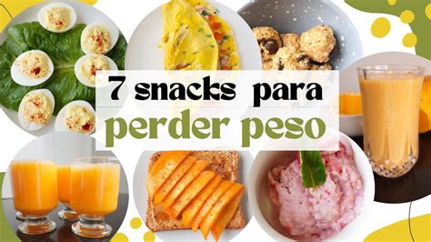 Snacks Que Te Ayudar N A Perder Peso Michela Perleche Youtube