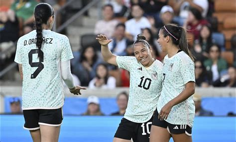 La Selecci N Mexicana Femenil Consigue Su Segundo Triunfo En El Mex Tour W