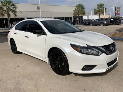 Pre Owned Nissan Altima Sr Midnight Edition Sedan In League