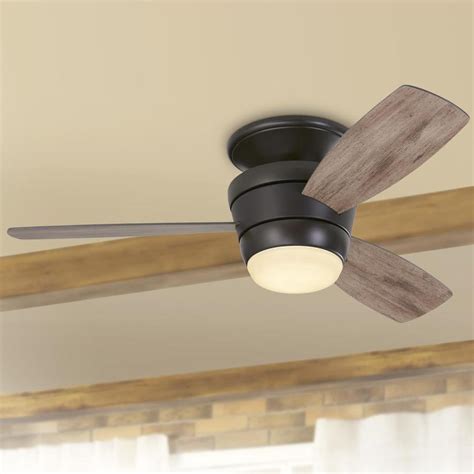 Harbor Breeze Mazon 44 In Oil Rubbed Bronze Led Indoor Flush Mount