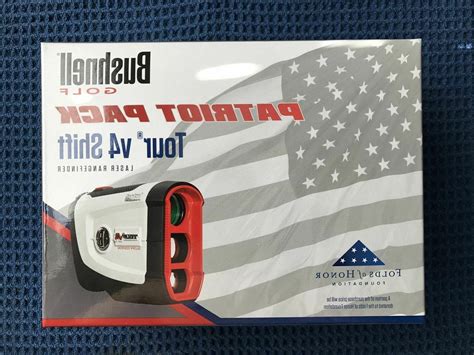 New Bushnell Tour V4 Shift Patriot Pack Laser