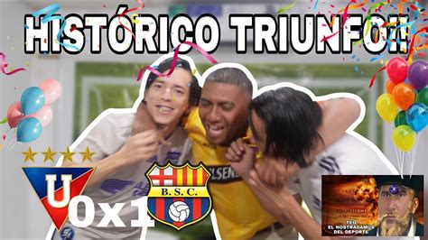 LDU 0 BARCELONA 1 LIGA PRO 2023 REACCIONES DE AMIGOS YouTube