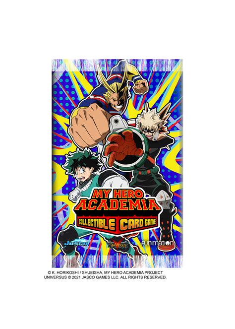 My Hero Academia Ccg Booster Pack Phoenix Fire Games