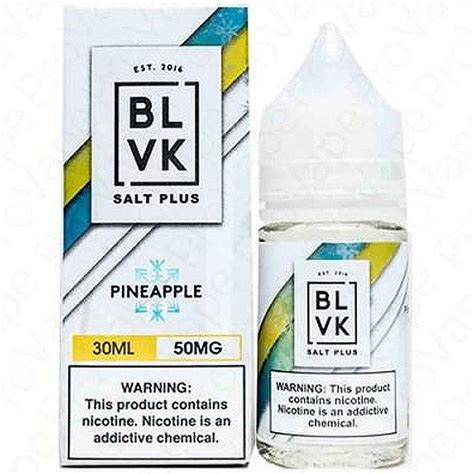 Nicsalt Blvk Salt Plus Pineapple Ice Ml Totalpod Total Pod