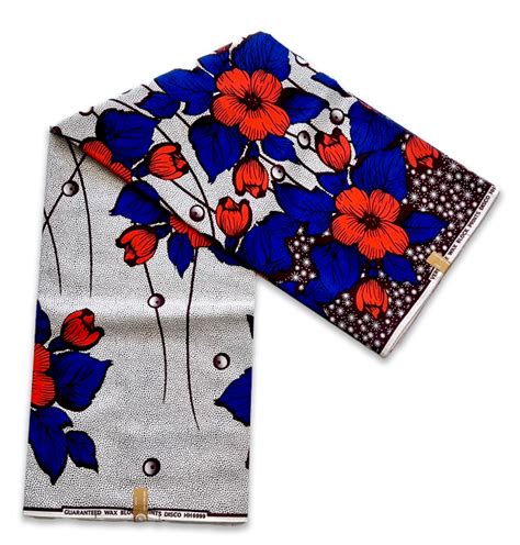 Poppies African Print Ankara African Print Fabric And Clothing