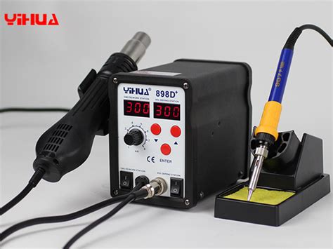 YIHUA 898D 898D Series Hot Air Rework Station With Soldering Iron