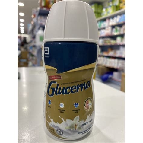 Glucerna Liquid Vanilla 220ml Ready To Drink Shopee Malaysia