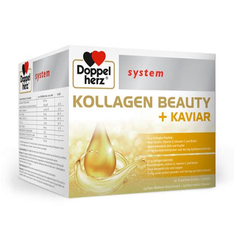 Doppelherz System Kolagen Beauty Kaviar Ampul Top Pharma