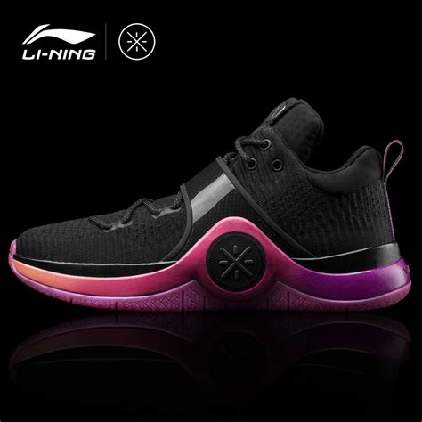 Li Ning Men Wow 6 Sunrise Professional Basketball Shoes Ln Cloud Cushion Lining Wearable Sport