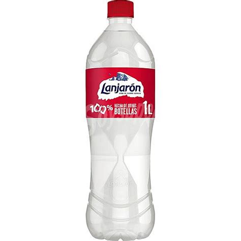 Lanjarón Agua mineral natural botella 1 L 4 unidades