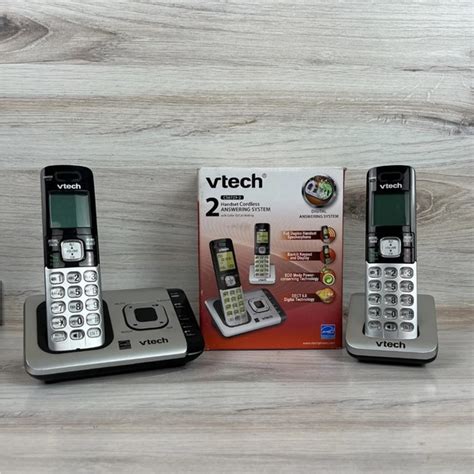 Vtech Other Vtech Cordless Phone Answering System With 2 Handsets Cs67292 Poshmark