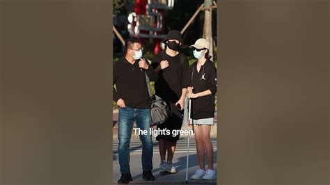 When A Man Takes A Blind Girl S Upskirt Photos Social Experiment 看到有人偷拍盲人女孩的裙底，路人霸气制止 Shorts