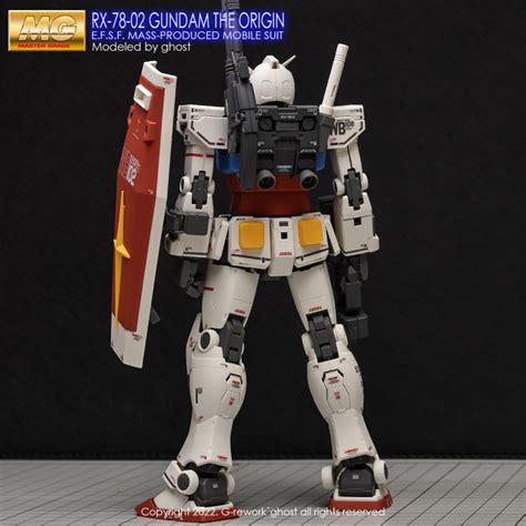 MG The Origin Gundam RX 78 02 Ver 2 Modeller S Workshop